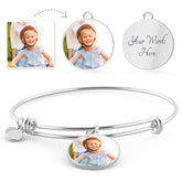 Custom Photo Circle Bangle